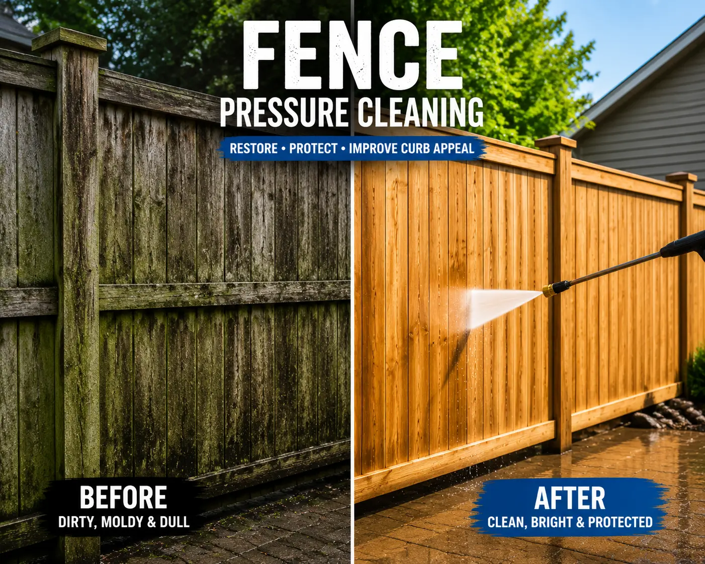 Fence Pressure Cleaning Cairns
